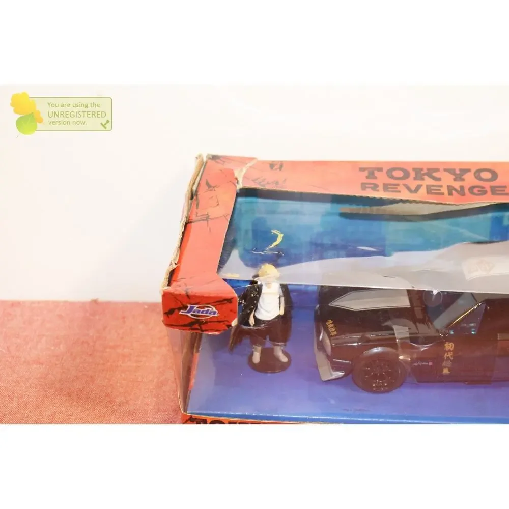 Jada Tokyo Revengers Mikey & 1971 Nissian Skyline GT-R Die-Cast